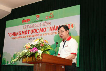 Học bổng “SCG – Chung một ước mơ” năm thứ 8 tôn vinh tinh thần hiếu học